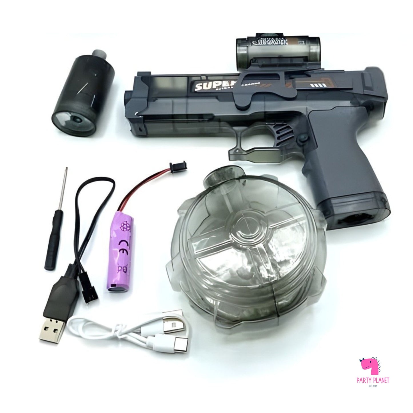 Ultimate Battle Blaster – Electric High-Speed Water Gun with 26ft Range