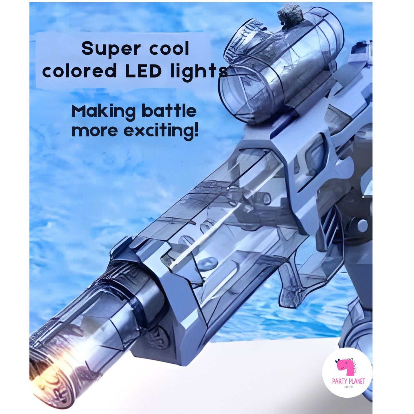 Ultimate Battle Blaster – Electric High-Speed Water Gun with 26ft Range