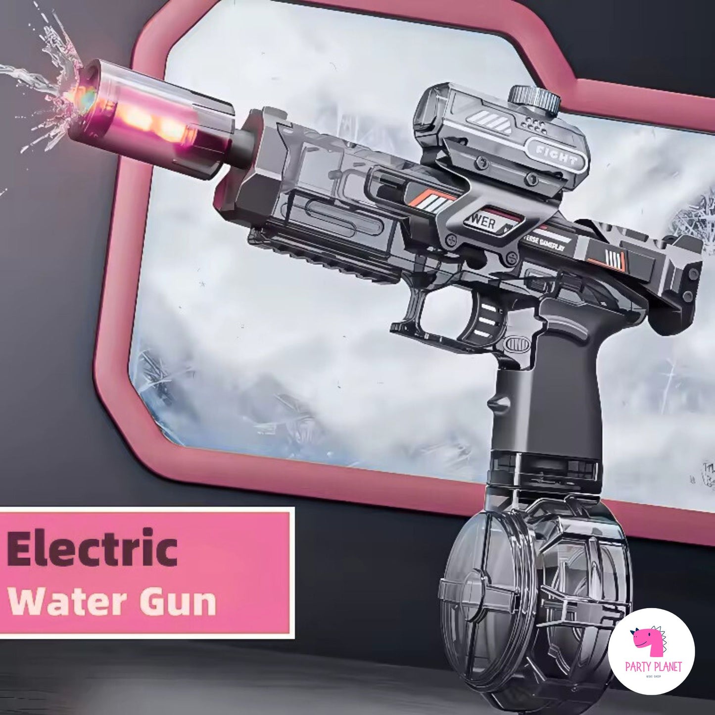 Ultimate Battle Blaster – Electric High-Speed Water Gun with 26ft Range