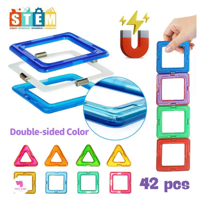 STEM Magnetic Building Blocks (42pcs)