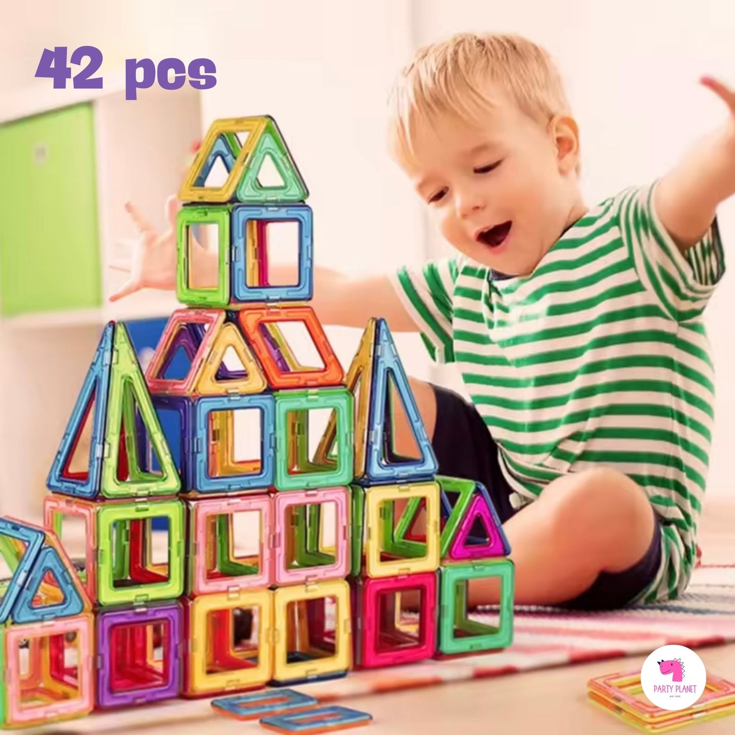 STEM Magnetic Building Blocks (42pcs)