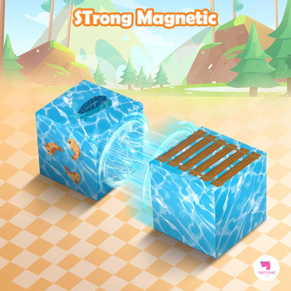 Magnetic Building Cubes for Kids UAE (133 Pieces)