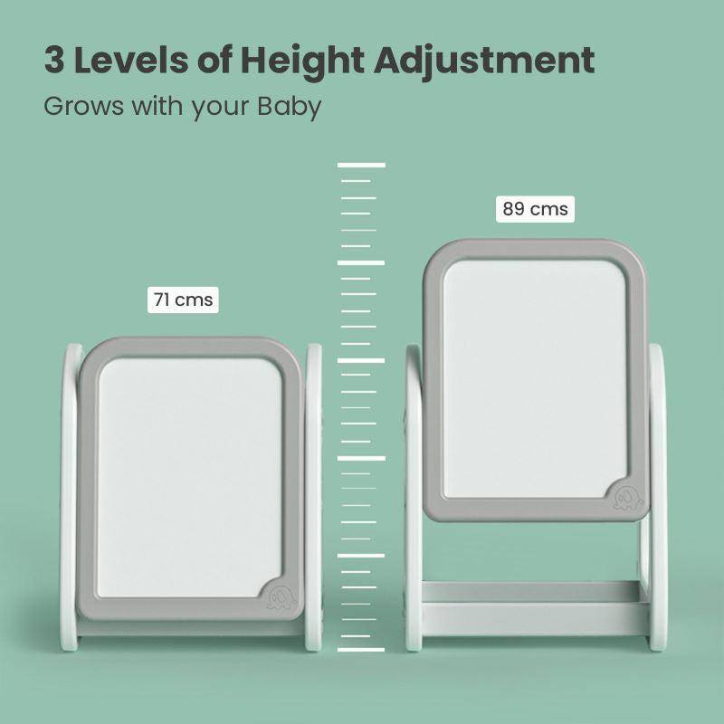 3-in-1 Kids' Activity Table & Chair Set with Magnetic Drawing Board | Adjustable Height