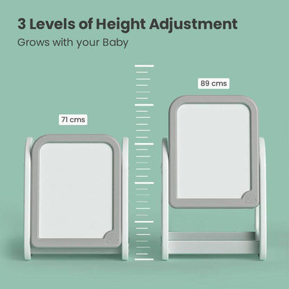 3-in-1 Kids' Activity Table & Chair Set with Magnetic Drawing Board | Adjustable Height